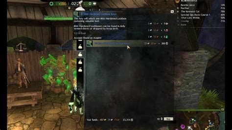 Gw2 mist-hardened lockbox key  Keys to unlock these boxes can be obtained from individual WvW weekly achievements or purchased from the